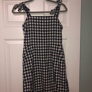 Gingham summer dress